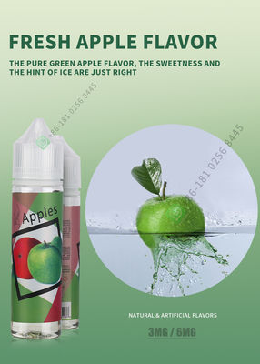 FCC 3 มก. 6 มก. E-Liquid Vape Juice Vaping Liquid อายุการเก็บรักษา 24 เดือน