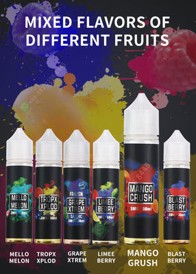 E- Liquid Nic Salt Vape Juice พร้อมนิโคติน 3 มก. รสชาติที่เป็นเอกลักษณ์