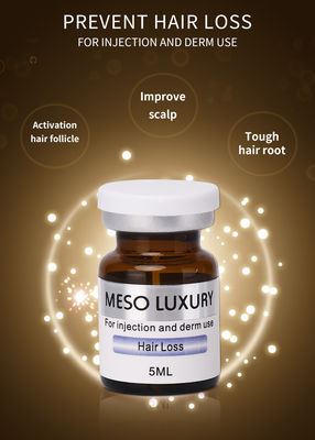 เซรั่มป้องกันผมร่วง Mesotherapy แบบฉีดเพื่อการเจริญเติบโตของเส้นผม