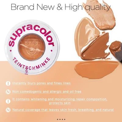 KRYOLAN SUPRACOLOR Foundation เยอรมนี สถาบันการแต่งหน้าแบบมีสรรพคุณยาวนาน