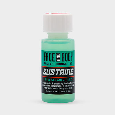 Lidocaine Sustaine Blue Gel Anesthetic Tattoo ทำให้มึนงง 1.2OZ Anti Allergy