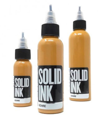 Ocher Solid Ink หมึกสัก Micro Pigment 30ML 60ML 120ML 260ML