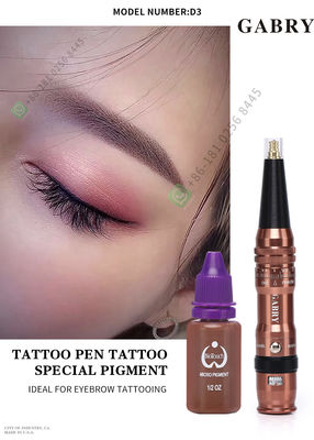 Microblading Eyebrow Lip PMU เครื่องสักปากกาสำหรับแต่งหน้าถาวร
