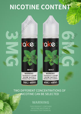Mint Flavour Vaping Juice Liquid ความบริสุทธิ์ 99.9% สำหรับบุหรี่ E