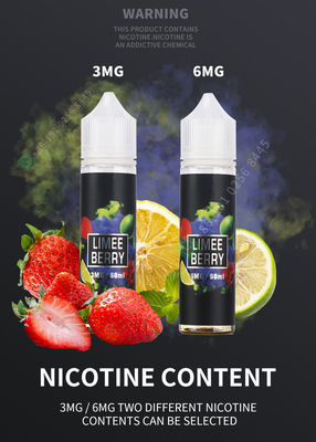 OEM 60ml น้ำ Vape เกลือนิโคตินสำหรับปากกา Vape บุหรี่ E