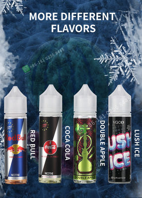 นิโคตินเกลือ Vgod Blvk น้ำผลไม้ Vape สีชมพูที่น่ารังเกียจพร้อมอัตราส่วน VG PG ต่างๆ