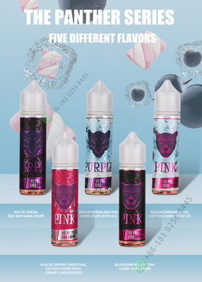 Vape Juice 60ml เกลือนิโคติน ความเข้มข้นของนิโคติน 0mg 3mg