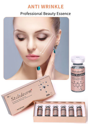 ราคาโรงงาน OEM สีเรียมต้านริ้วรอยชุด 10 มล / กระป๋องเหลวไม่มีเข็ม Mesotherapy Serum สําหรับการเยียวยาผิวหนัง
