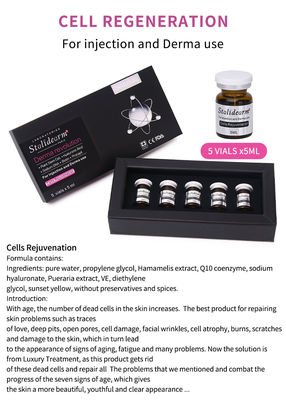 สัญลักษณ์ส่วนตัว OEM Exosome Injection Cell Rejuvenation Mesotherapy Solution Injection Serum การซ่อมแซม การทําความสดใส