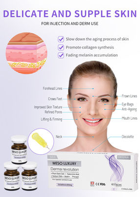 Glutathione MESO LUXURY Mesotherapy การฉีด เซรั่ม บูสเตอร์ผิวหนัง