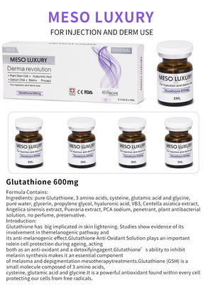 Glutathione MESO LUXURY Mesotherapy การฉีด เซรั่ม บูสเตอร์ผิวหนัง
