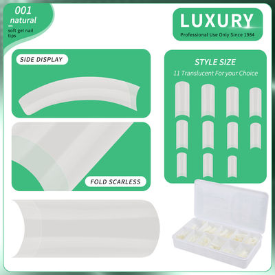 สามารถปรับปรุงยาวสแควร์สุดท้ายเล็บเท็จสําหรับเล็บศิลปะ Salon กับบริการ OEM
