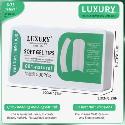 สามารถปรับปรุงยาวสแควร์สุดท้ายเล็บเท็จสําหรับเล็บศิลปะ Salon กับบริการ OEM