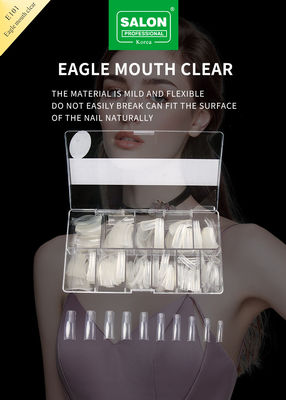 โปรเฟชั่นแนลเล็บ ครอบครอบใส ABS Eagle ปากใส ใน 12 ขนาด สําหรับ DIY แมนิคิวเตอร์ซัลโว
