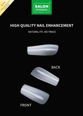 500pcs/Box ABS สาลอนมืออาชีพเล็บเท็จสําหรับ DIY nail art
