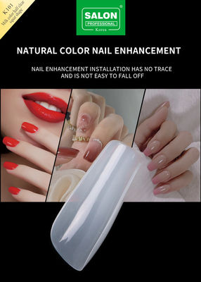 500pcs/Box ABS สาลอนมืออาชีพเล็บเท็จสําหรับ DIY nail art
