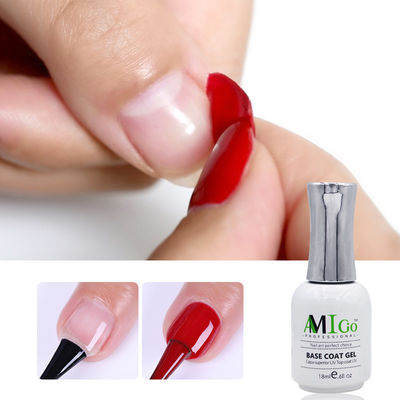 Amigo Gel Nail Polish Kit 18ml ครึ่งถาวร ละลาย UV / LED สําหรับสลอนเล็บ