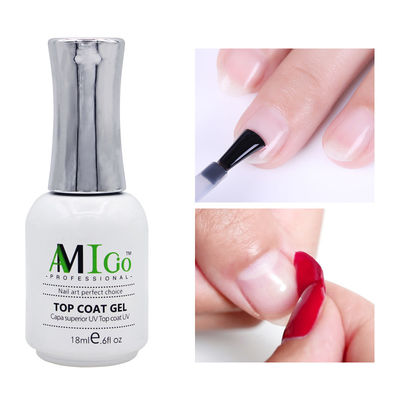 Amigo Gel Nail Polish Kit 18ml ครึ่งถาวร ละลาย UV / LED สําหรับสลอนเล็บ