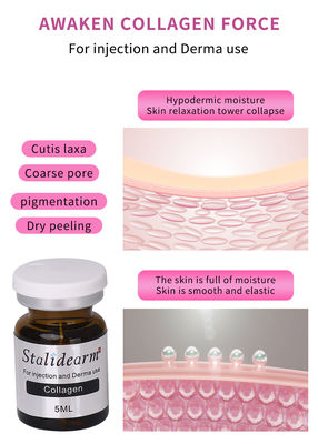ขายปลีก การดูแลผิวหน้า คอลลาเจน 5ml*5 Vials Youth Serum Injection With Brightening function