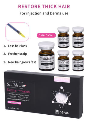 Stalidearm การเจริญเติบโตของผม Meso Serum ป้องกันการสูญเสียน้ําผิวหนัง 5ml*5 vials