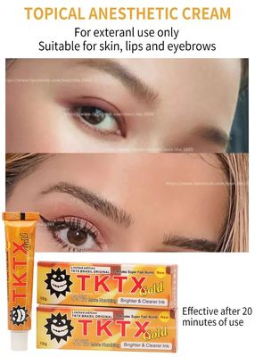ครีมทาให้ชา TKTX 75% ครีมยาชาชนิดน้ำ ไม่เหนียวเหนอะหนะ สำหรับรอยสักที่ไม่เจ็บปวดและการแต่งหน้ากึ่งถาวร