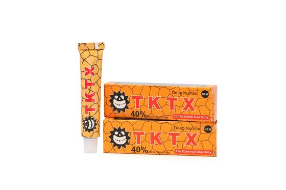 ครีมทาให้ชา TKTX 75% ครีมยาชาชนิดน้ำ ไม่เหนียวเหนอะหนะ สำหรับรอยสักที่ไม่เจ็บปวดและการแต่งหน้ากึ่งถาวร