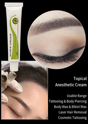 10 กรัม ครีมผ่อนคลายการสัก 3-4 ชั่วโมง ไม่เจ็บปวด ความหนา 2-3 มม และใช้เวลา 50-60 นาที