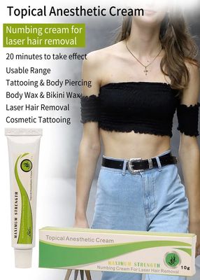 10 กรัม ครีมผ่อนคลายการสัก 3-4 ชั่วโมง ไม่เจ็บปวด ความหนา 2-3 มม และใช้เวลา 50-60 นาที