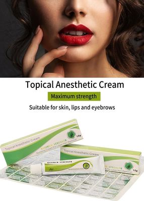 10 กรัม ครีมผ่อนคลายการสัก 3-4 ชั่วโมง ไม่เจ็บปวด ความหนา 2-3 มม และใช้เวลา 50-60 นาที