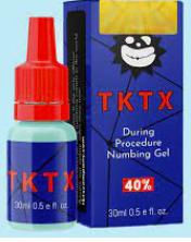 เจลชา TKTX ขนาด 15 มล. ออกฤทธิ์เร็ว เจลสีฟ้า มีไลโดเคน 9% สำหรับบรรเทาอาการปวด