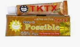 ครีมผ่อนคลายการสัก 55% Tktx ครีมผ่อนคลายการสัก กระทําเร็ว ครีมผ่อนคลายการสักร่างกาย