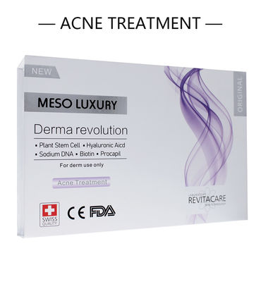 MESO LUXURY สารเสริมผิวหนัง พืชบริสุทธิ์ กลาก สีเรียมใส การขาว Mezotherapy Solution สําหรับการรักษาสิว
