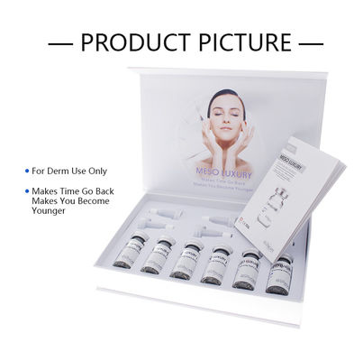 Private Label Anti Wrinkle Meso Serum Microneedling 6 ชิ้น/เซ็ต Remove Dark Circle Eye Wrinkle Serum