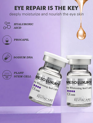 Private Label Anti Wrinkle Meso Serum Microneedling 6 ชิ้น/เซ็ต Remove Dark Circle Eye Wrinkle Serum