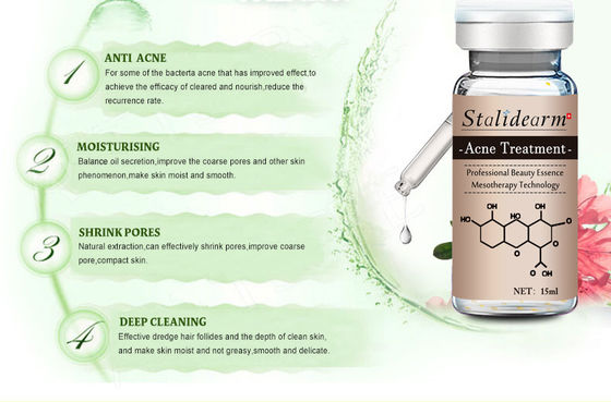 เซรั่มกำจัดสิวด้วยสมุนไพร Dermal Microneedling Serum สำหรับรอยแผลเป็นจากสิว