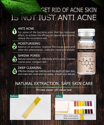 เซรั่มกำจัดสิวด้วยสมุนไพร Dermal Microneedling Serum สำหรับรอยแผลเป็นจากสิว