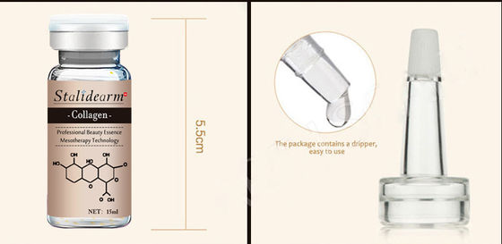ฉลากส่วนตัวต่อต้านริ้วรอย Face Whitening Moisturizing Essence 10ml เซรั่มคอลลาเจนออร์แกนิก