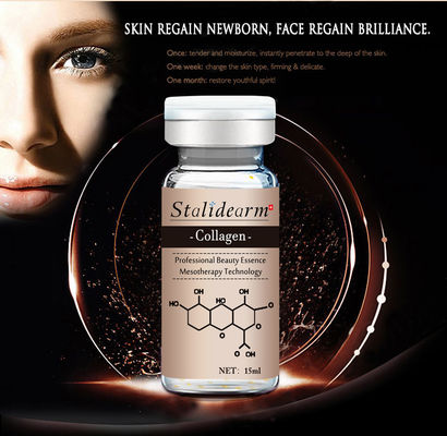 ฉลากส่วนตัวต่อต้านริ้วรอย Face Whitening Moisturizing Essence 10ml เซรั่มคอลลาเจนออร์แกนิก