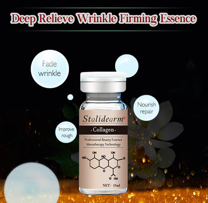 ฉลากส่วนตัวต่อต้านริ้วรอย Face Whitening Moisturizing Essence 10ml เซรั่มคอลลาเจนออร์แกนิก