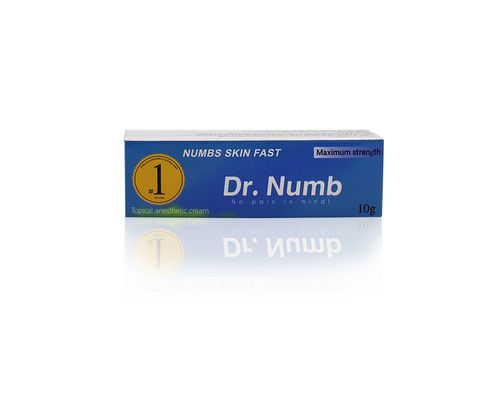 DR NUMB 10g Tattoo Painless Cream ครีม Lidocaine ครีมแต่งหน้าถาวร Numbing Cream อายไลเนอร์ Tattoo Numb Cream