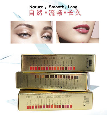 เม็ดสีแต่งหน้าถาวร 34 สี PMU Tattoo Lip Microblading Pigment Ink