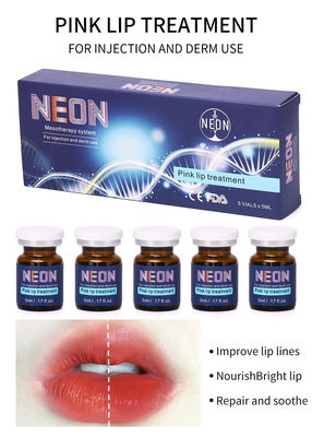 เซรั่มบำรุงริมฝีปากสีชมพู Mesotherapy Lip Repair Serum ฉีด 0.17 fl oz