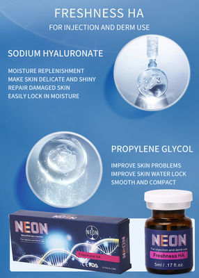 OEM Meso Therapy Serum ความสดชื่น Ha ฉีดกรดไฮยาลูโรนิกให้ความชุ่มชื้น