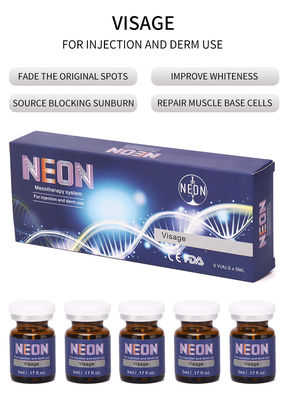 Visage Meso Therapy Serum Skin Treatment Essence ชุดฉีดสำหรับ Anti Aging Nourishing Safe Natural Effect