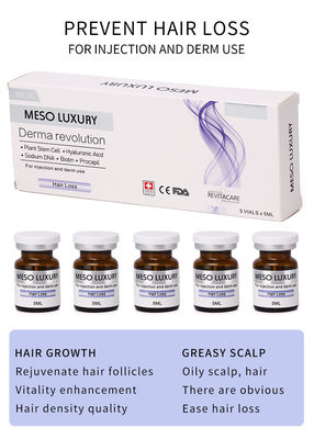 เซรั่มป้องกันผมร่วง Mesotherapy แบบฉีดเพื่อการเจริญเติบโตของเส้นผม