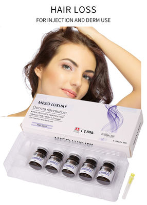 เซรั่มป้องกันผมร่วง Mesotherapy แบบฉีดเพื่อการเจริญเติบโตของเส้นผม