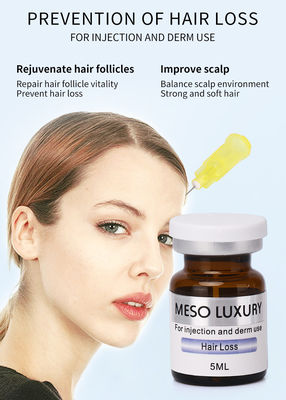 เซรั่มป้องกันผมร่วง Mesotherapy แบบฉีดเพื่อการเจริญเติบโตของเส้นผม