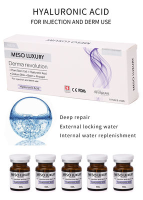 ฉลากส่วนตัวให้ความชุ่มชื้น Hyaluronic Acid Serum การฉีด Mesotherapy สุดหรูสำหรับใบหน้าที่อายุน้อยกว่า