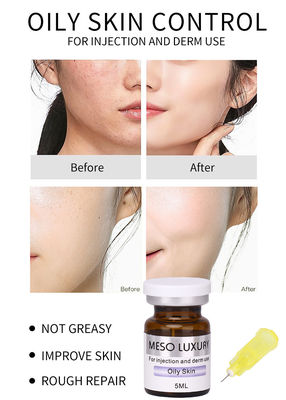 เซรั่มควบคุมความมันสกินบาลานซ์ Meso Luxury 24k Gold Peptide Serum Set ฉลากส่วนตัว OEM