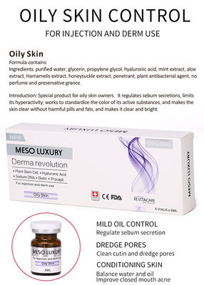 เซรั่มควบคุมความมันสกินบาลานซ์ Meso Luxury 24k Gold Peptide Serum Set ฉลากส่วนตัว OEM